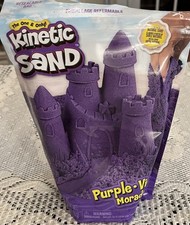 KINETIC SAND PLAY SAND 2.5LBS. PURPLE RESEALABLE BAG BRAND NEW