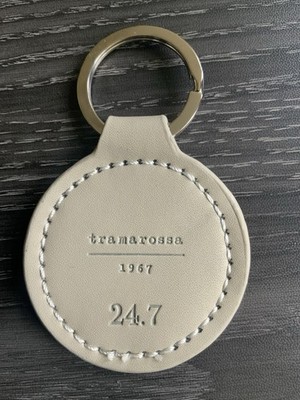 TRAMAROSSA Jeans, Schlüsselanhänger, Echtleder, Italien, Neu Und Original