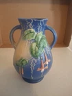 1938 Roseville Fuchsia Vase 895-7 with Roseville  label