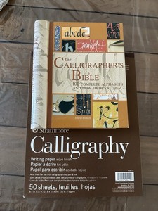 The Calligrapher's Bible & Strathmore Calligraphy Paper Bundle KIT