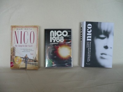 Nico , Chista Päffgen , DVD + Biographie + Roman im Konvolut