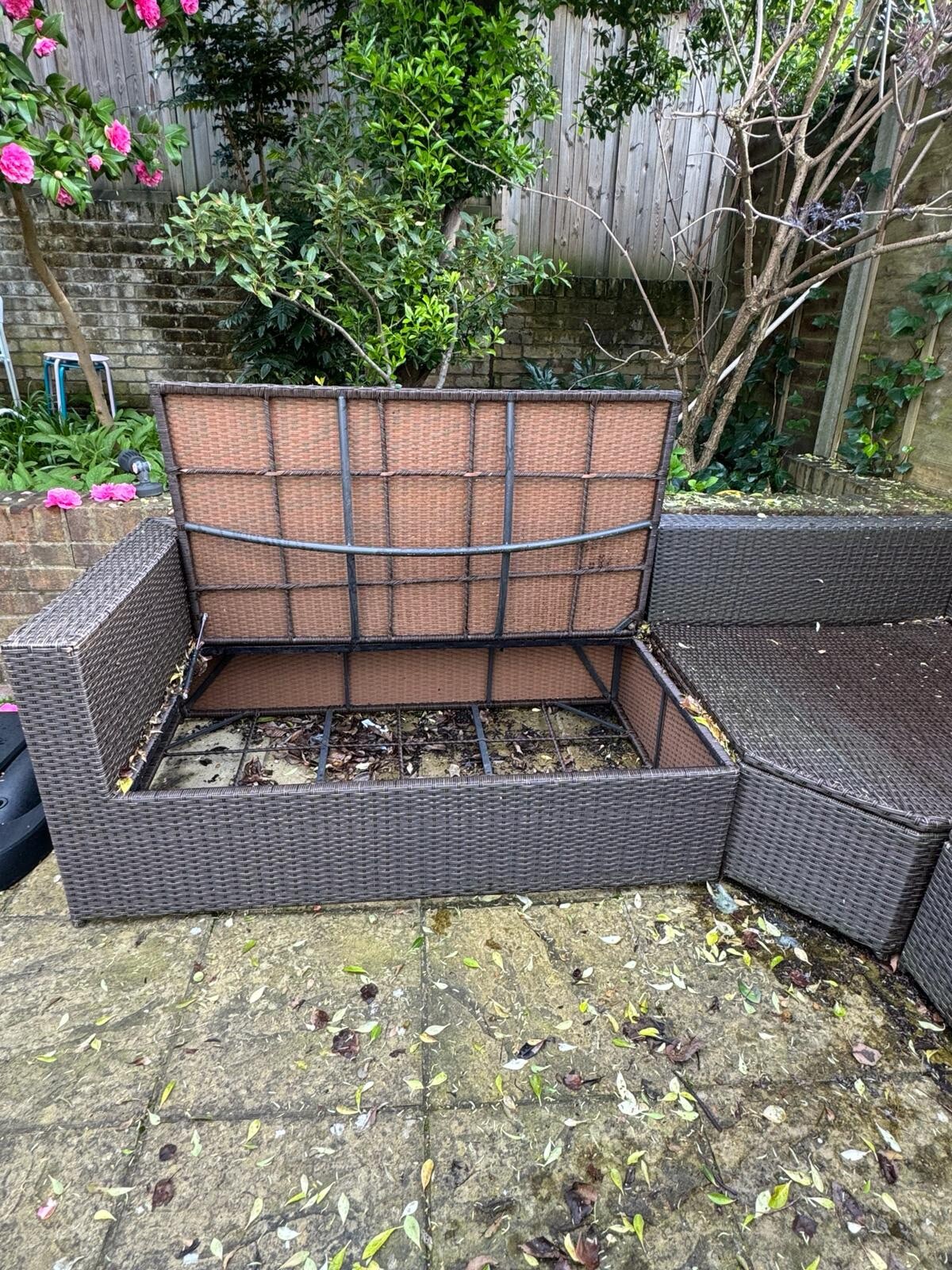 pre owned rattan garden furniture used Brand Is Artelia. Picture 5 of 7