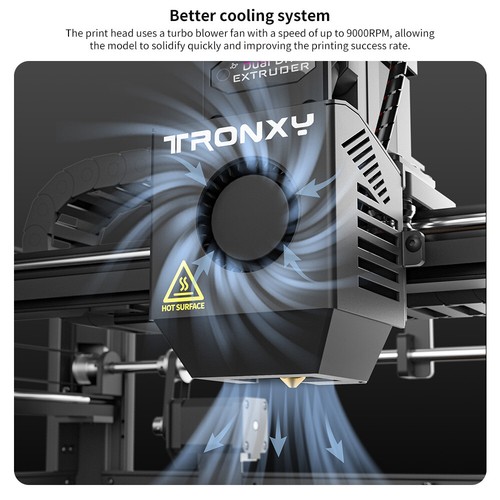 TRONXY VEHO 600 Pro 3D Printer Bigger Size 600*600*600mm + XYZ Built + Marlin - Bild 15 von 24