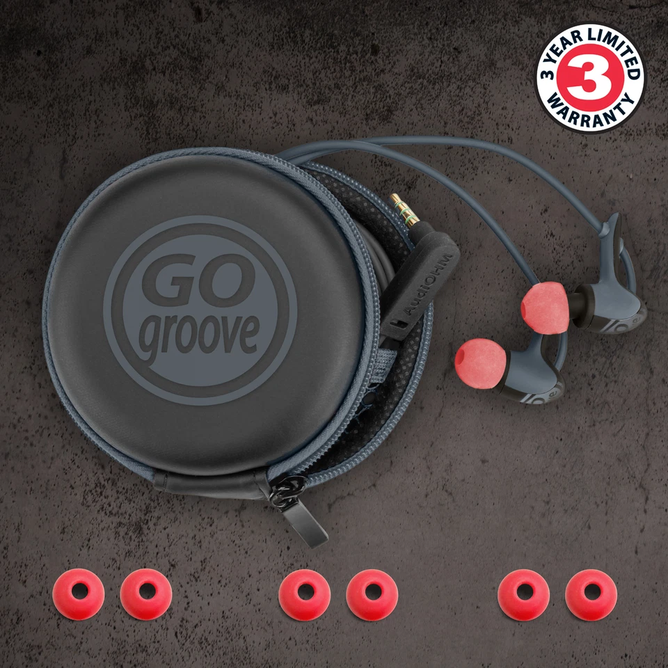 Ultra-Durable In-Ear Headphones with Mic , Soft Gel Earbuds & Noise Isolating - Image 2 of 4