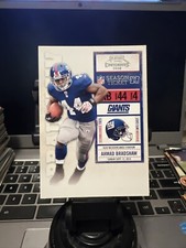 2010 Playoff Contenders Ahmad Bradshaw #63 New York Giants Panini