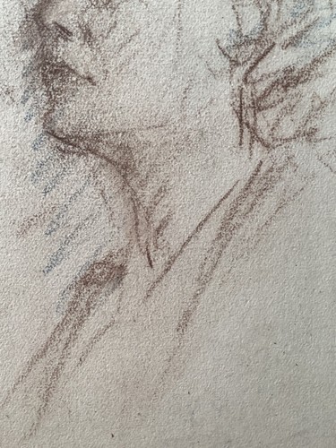 Marcel SPRANCK (1896-1978) Portrait Woman Original Authentic Drawing - Picture 4 of 5