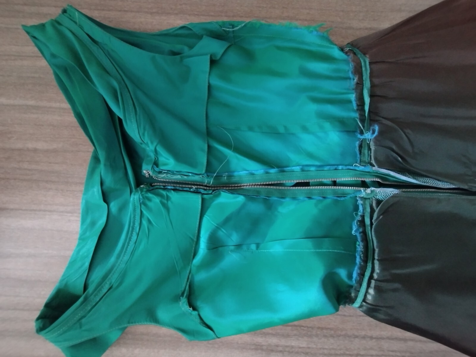 Vintage 1950s Green Silk Taffeta Cocktail Dress eBay