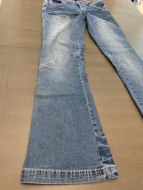 Vintage Y2K Makaveli Blue Jeans Size 11 30X32 2-P… - image 2