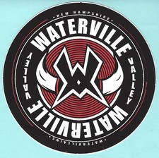 WATERVILLE VALLEY NEW HAMPSHIRE SKI SNOWBOARD AREA RESORT STICKER DECAL