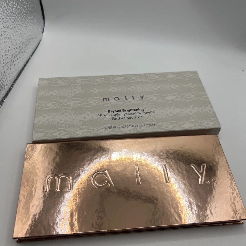 Mally Beyond Brightening All You Nude Eyeshadow Palette NEW - Image 3 of 3