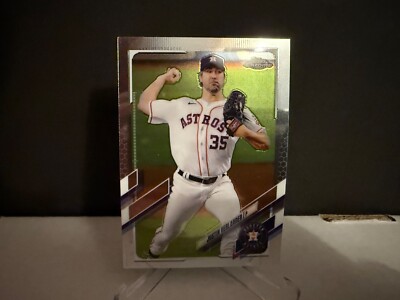 2021 MLB Topps Chrome Justin Verlander #122 Base Card