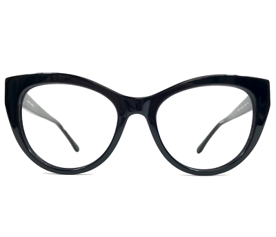 #ad Draper James Eyeglasses Frames DJ7027 001 BLACK Gray Striped Cat Eye 54 19 140 $59.97