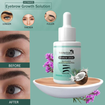 7 Days Eyelash & Eyebrow Nourishing Serum With Castor &Onion Oil &Vitamin E 30ml