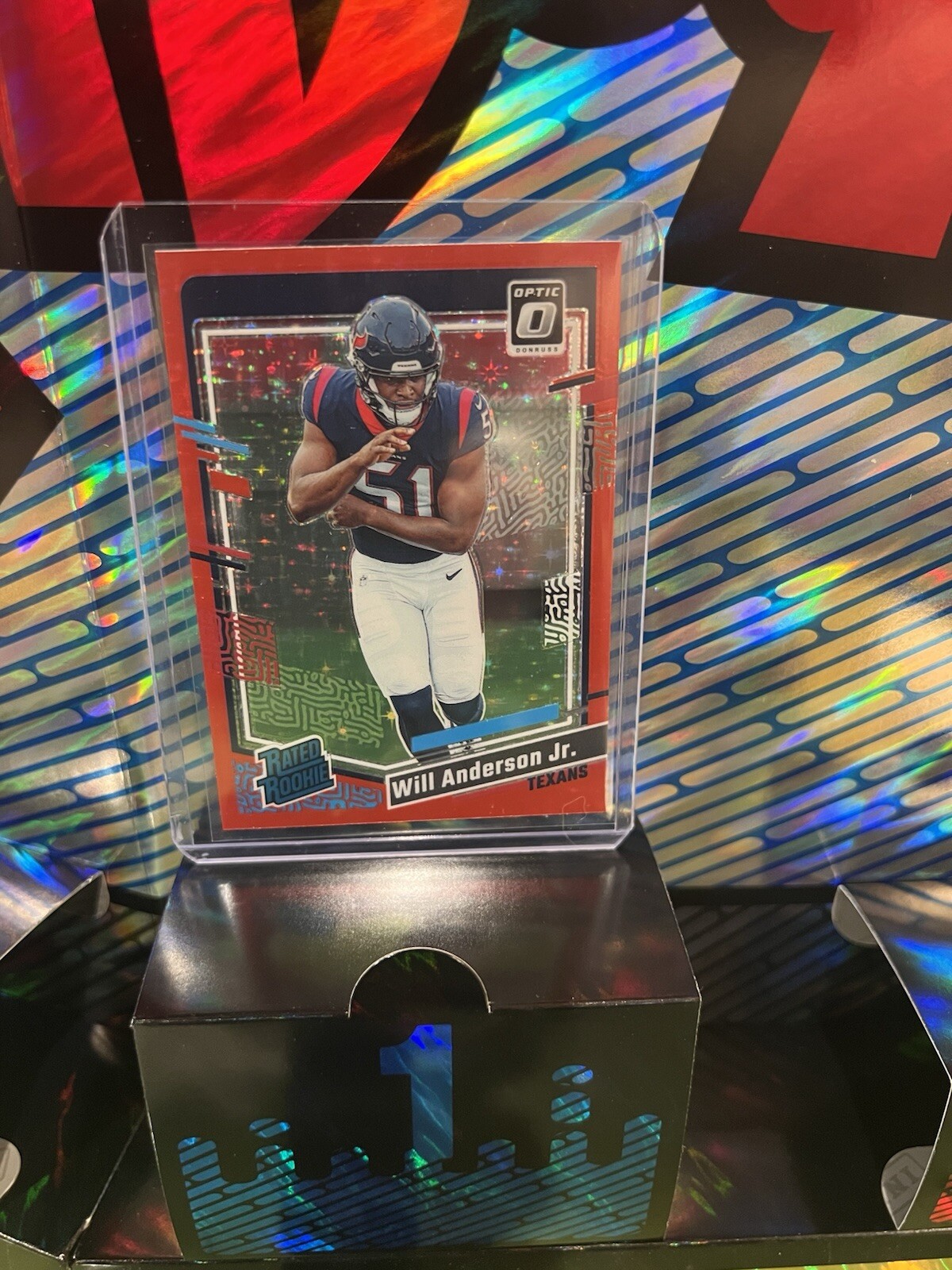 2023 Panini Donruss Optic - Rated Rookie #246 Will Anderson Jr Red Stars SSP