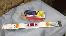 NOS VINTAGE BICYCLE VESPA SCOOTER TURN SIGNAL BELT LIGHT SAFTY SCHWINN GROOVY