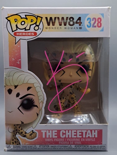 Kristen Wiig Signed autograph Funko The Cheetah 328 - Wonder Woman WW84 COA auto