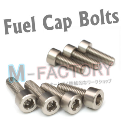 Fuel Gas Tank Cap Bolt Screws For Kawasaki Ninja 500 R ZX7R ZG1000