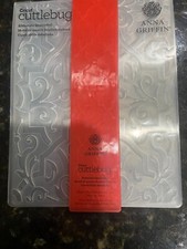 Cricut Cuttlebug Anna Griffin ELABORATE QUADREFOIL Embossing Folder Border
