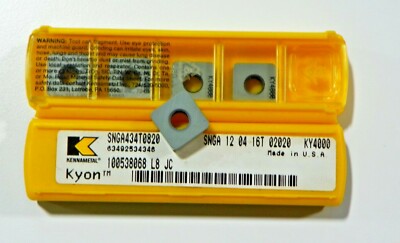 10 KENNAMETAL SNGA 434T KY4000 CERAMIC INSERTS        O187S