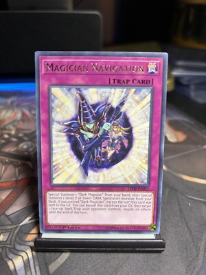 Yu-Gi-Oh! Magician Navigation 1st Ed. LED6-EN011 Rare NM x1