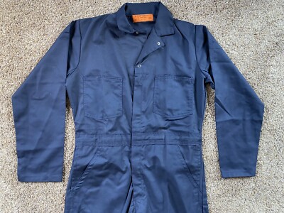 Universal Overall Navy Blue Coveralls (G) - Size 40 - New Old