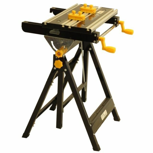 Portable Mitre Saw Stand Tilting Height Adjustable Workmate Folding Work Bench for sale online