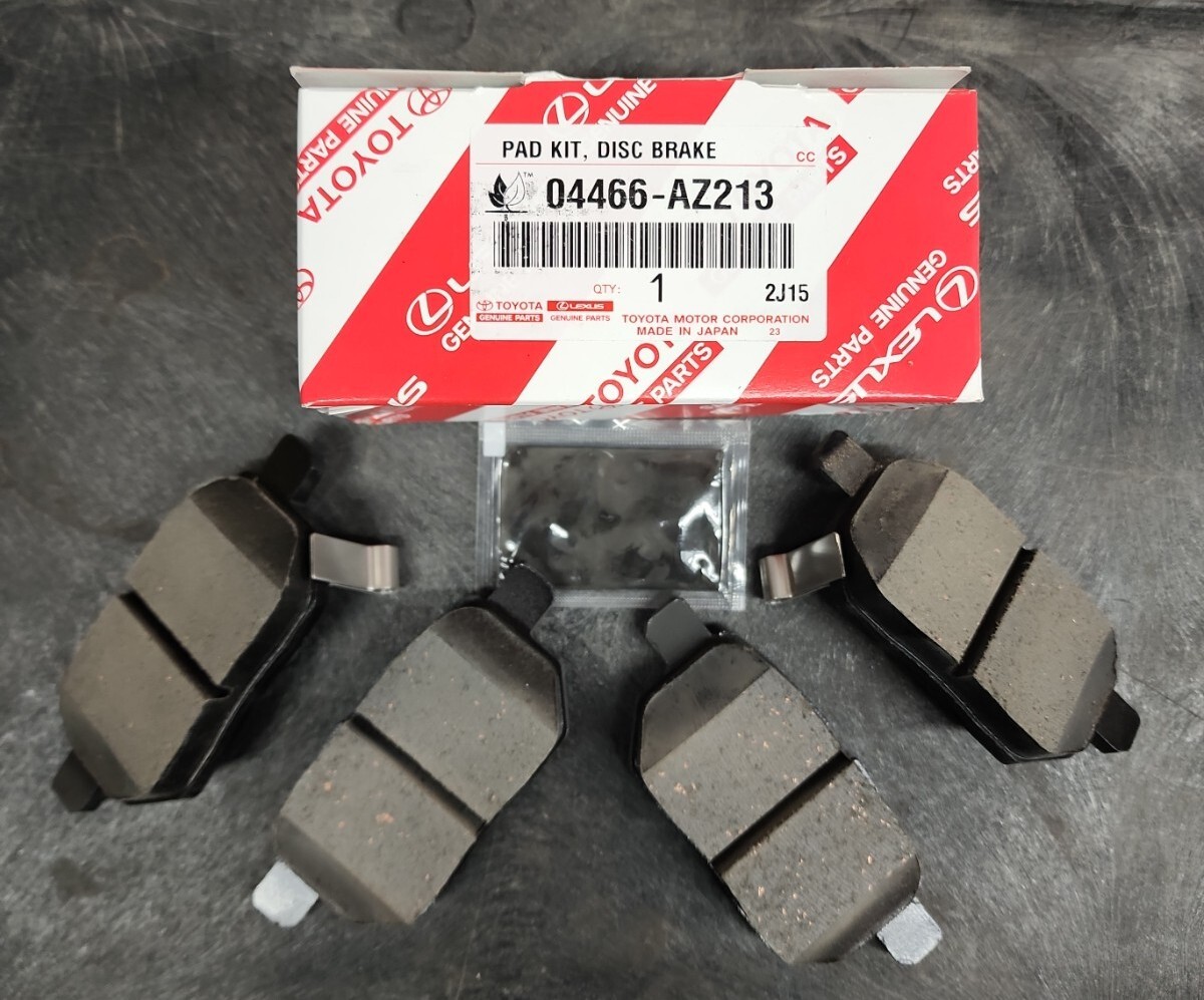 2009-2019 Toyota Corolla Prius Rear Brake Pads Genuine Toyota OEM