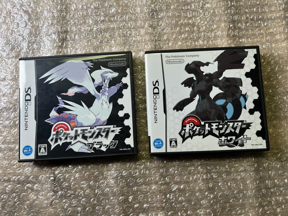 Pokemon Black & White Nintendo DS Japanese Version | eBay
