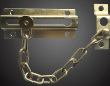 4.5" inch Door Bolt Chain Guard Door Lock Home Safety Security