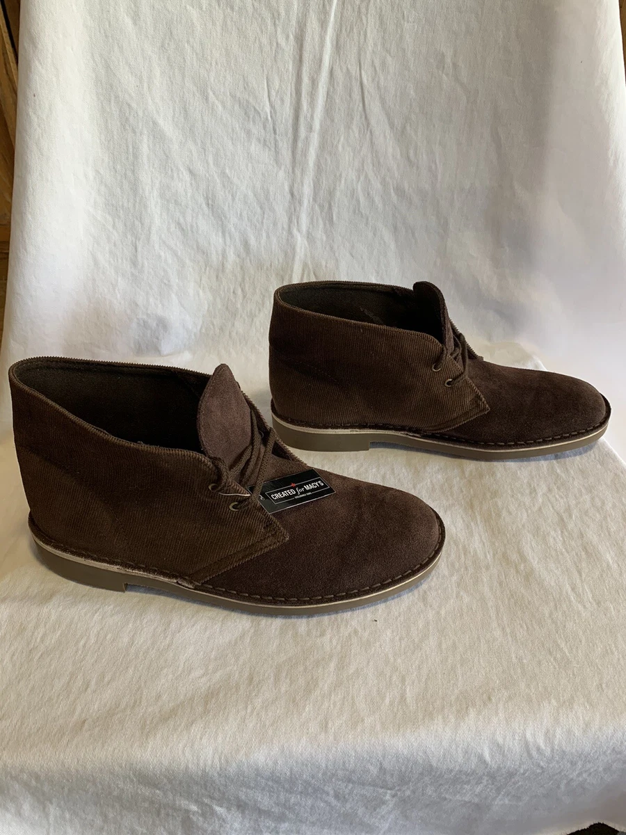 Limited Edition Clark s Corduroy Suede Bushacre Chukka Boots Men s