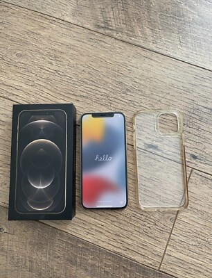 Apple iPhone 12 Pro - 128GB  Gold-  (Unlocked) - Excellent Condition