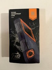 Shellbox Diving 15M Waterproof Phone Case 2nd Generation for Many Phones Orange