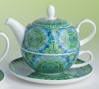 tealogic Tea For One Set Nanji Fine Bone China Porzellan