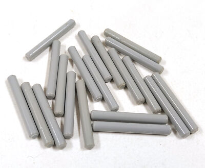 Vintage Fischertechnik 38413 Plastic Axle 30   Gray   20pcs   1977