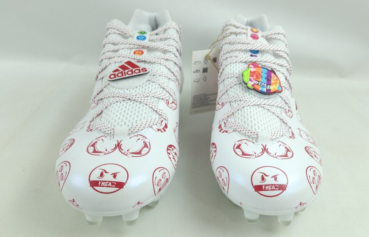 Adidas Freak 22 Big Mood GZ6901 Emoji White Red Football Adidas Freak 22 Big Mood GZ6901 Emoji White Red Football