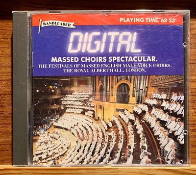 MASSED CHOIR SPECTACULAR : Festival Massed English Male Voice Choirs (CD)