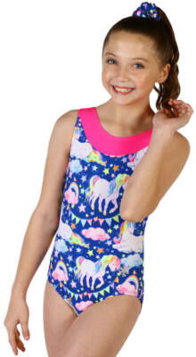NEW! Enchanting Unicorn Gymnastics or Dance Leotards by Snowflake Designs