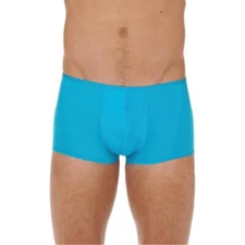 HOM Plume Trunk men's underwear short male maxi boxer brief silky light colours