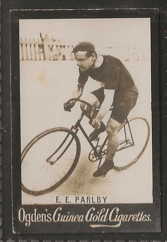OGDENS GUINEA GOLDS-CYCLISTS BASE M 1899-#28- PARLBY
