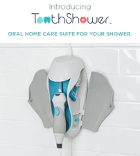 ToothShower Oral Home Care Suite for the Shower Brush Floss Irrigator - NEW