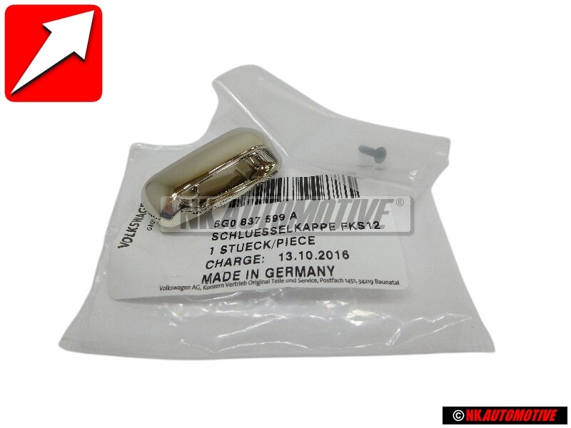 VW Original Chromkappe Schl?ssel. Golf 7 GOLF VII , neuer POLO 6C
