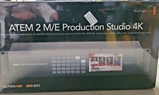 Blackmagic ATEM 2M/E Production Studio 4k SDI Switcher NEW original packaging