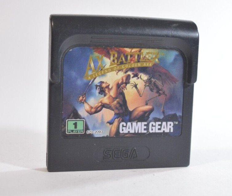 Ax Battler A Legend Of Golden Axe Game Gear GG game PAL SEGA authentic