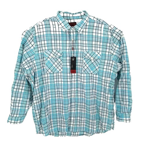 Chemise à carreaux, avec manches longues et col à pointes boutonnées. Coupe Modern Fit., vert