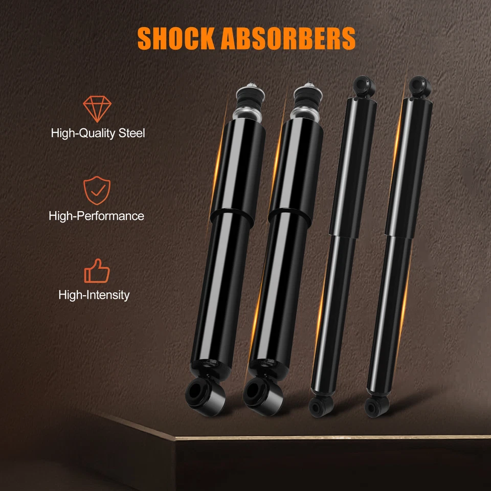 Front & Rear Struts Shocks For 1994-1997 Mazda B2300 B3000 Ford Ranger RWD Foto 2 de 4