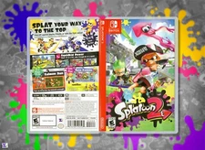 Splatoon 2 Replacement  Game Case: Double-Sided Premium Insert Nintendo Switch