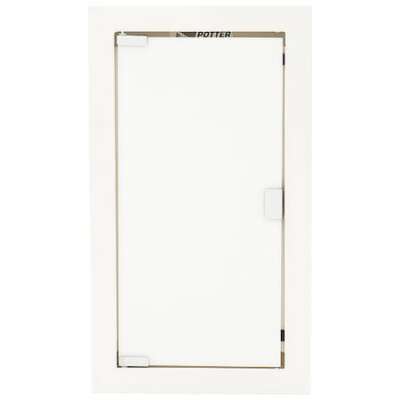 Buena 7108-A-18-Vb Fire Extinguisher Cabinet, Semi Recessed, 20 3/4 In Height,