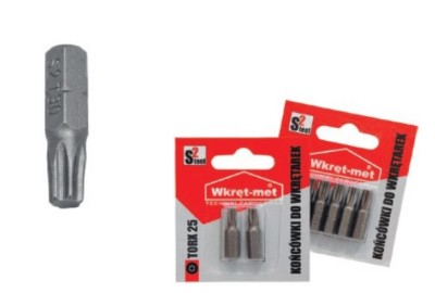 Bit TORX30   Länge 250 mm Stahl S2 Magnetisiert  1 Stück    KLIMAS 