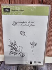 Stampin' UP HAPPINESS SHARED Stamp Set Flowers happiness held is the seed