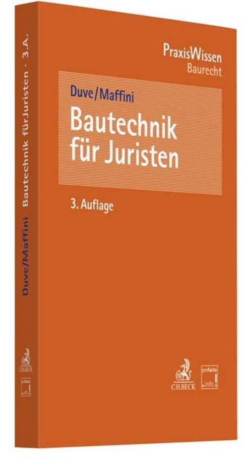 Thumbnail - Bautechnik Für Juristen Helmuth Duve 9783406719790